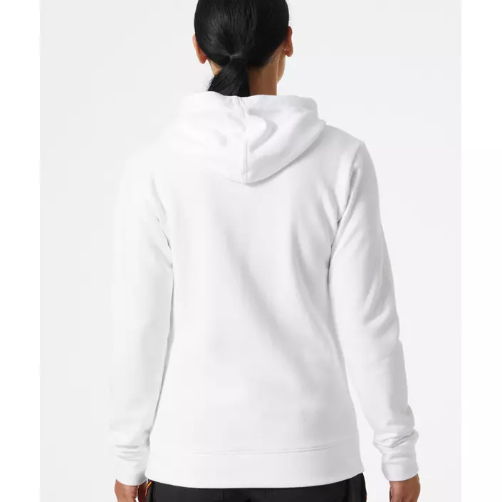 Helly Hansen Classic hoodie med dragkedja dam, White, large image number 3