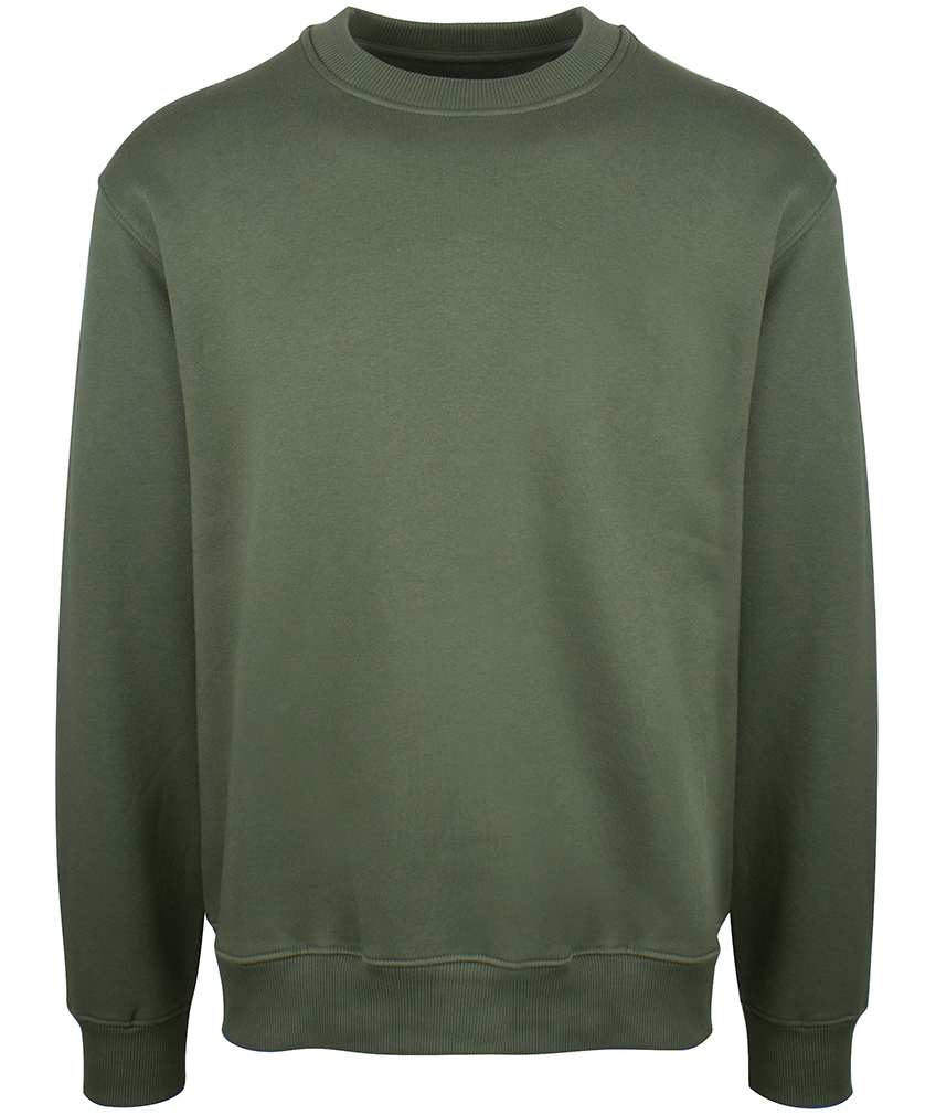 YOU Faro sweatshirt, Olive, Olive, swatch