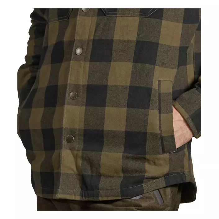 Seeland Canada foret snekkerskjorte, Green Check, large image number 4