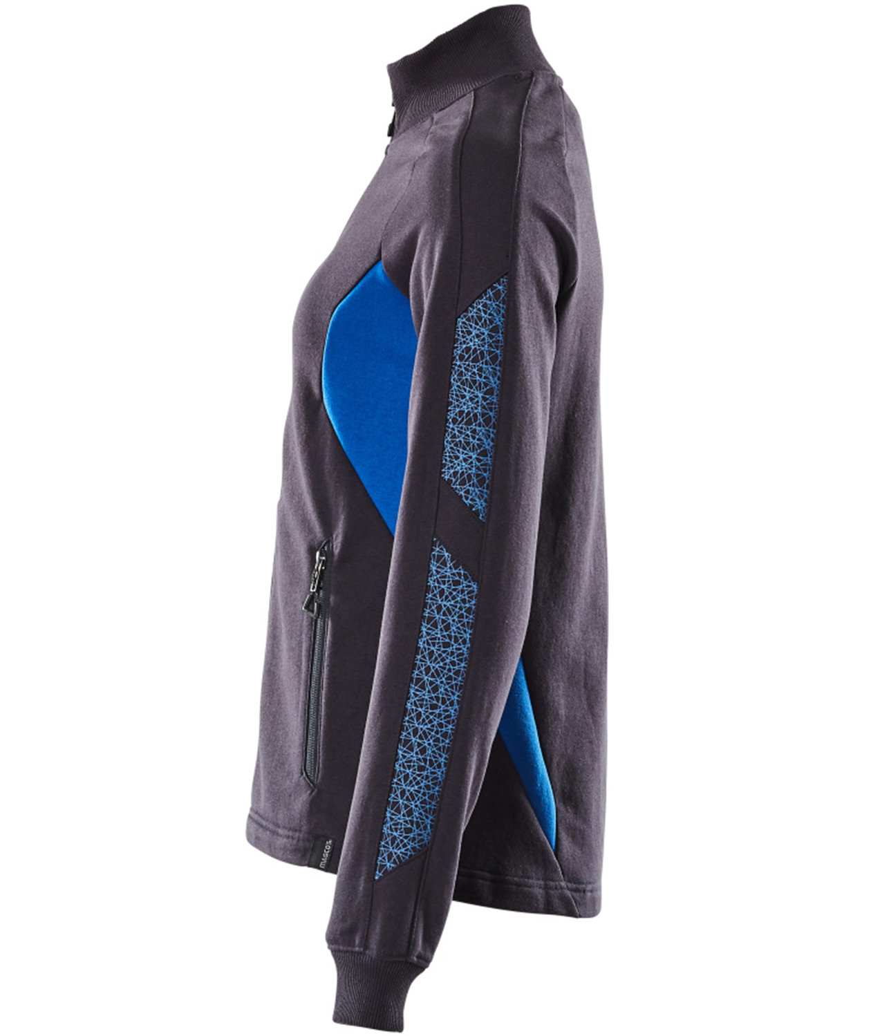 Mascot Accelerate women's cardigan, Dark Marine/Azure, large image number 3