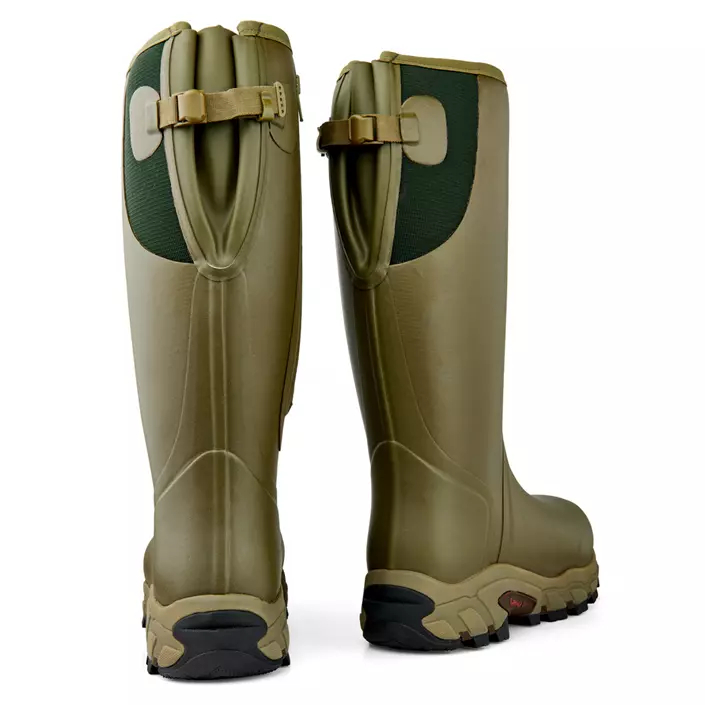 Gateway1 Pro Shooter 18" 7mm side-zip rubber boots, Olive, large image number 2