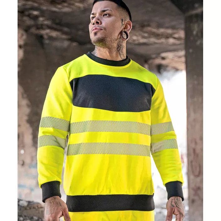 Korntex EOS sweatshirt, Varsel Gul, large image number 1