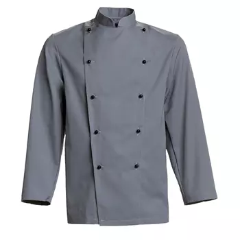 Nybo Workwear Delight  chefs jacket without buttons, Grey