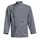 Nybo Workwear Delight kockjacka utan knappar, Grå, Grå, swatch