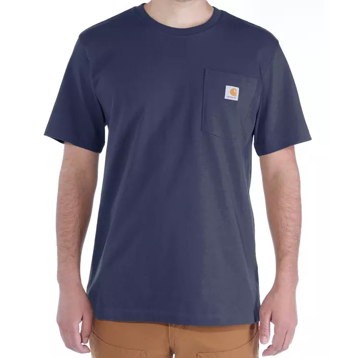 Carhartt T-shirt, Navy, large image number 1