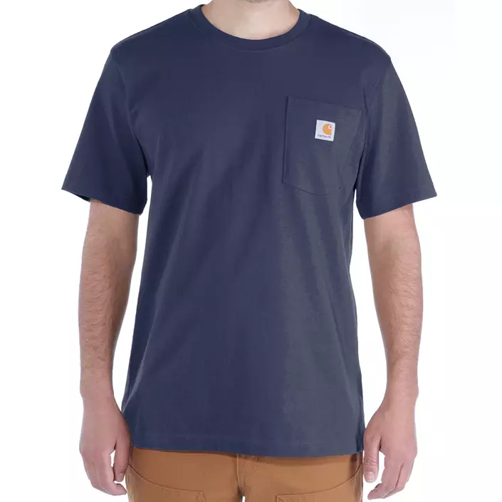 Carhartt T-shirt, Navy, large image number 1