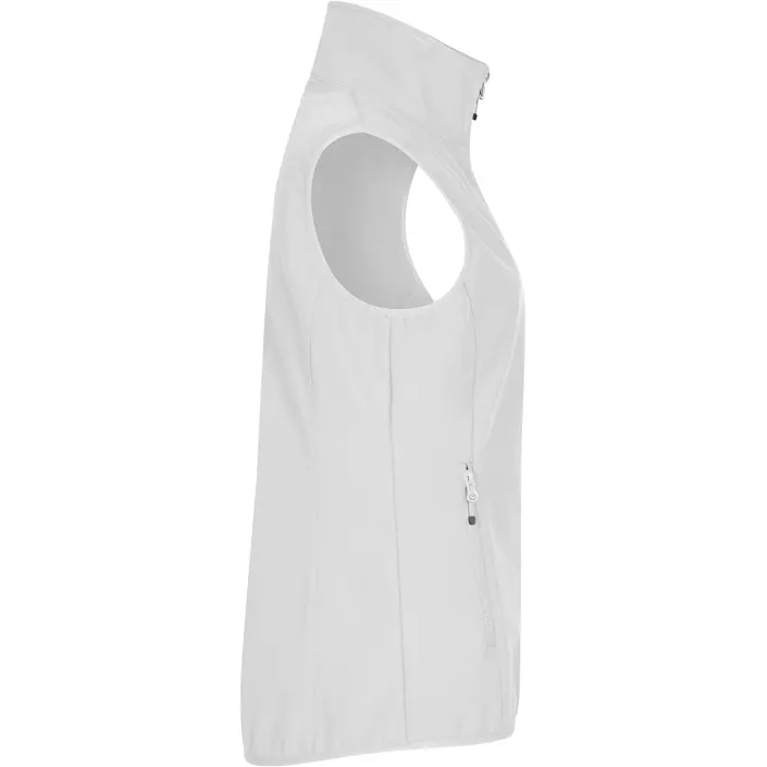 Clique Classic women's softshell vest, White, large image number 2