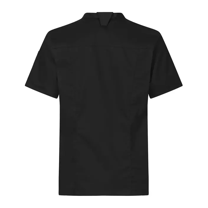 Segers 1011 kortärmad kockskjorta, Svart, large image number 2