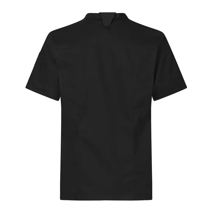 Segers 1011 kortermet kokkeskjorte, Svart, large image number 2