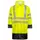 Lyngsøe PU raincoat, Hi-vis Yellow/Marine, Hi-vis Yellow/Marine, swatch