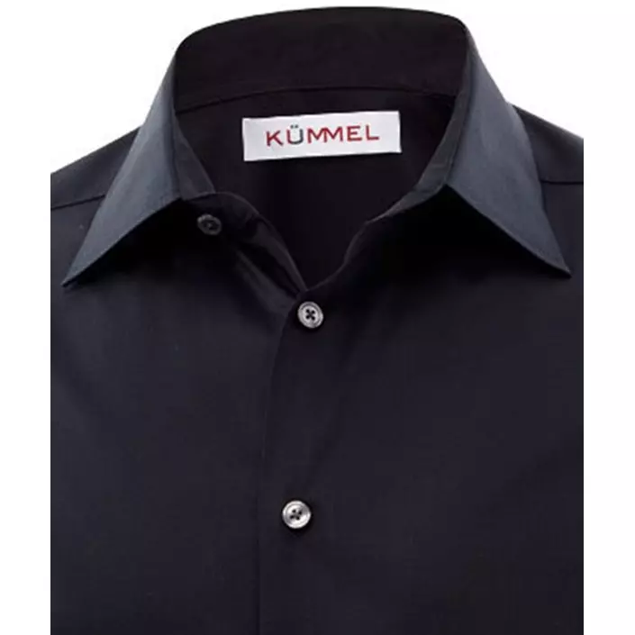 Kümmel München Slim fit shirt with extra sleeve-length, Black, large image number 1