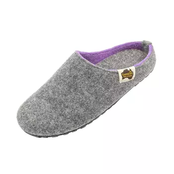Gumbies Outback Slipper slippers, Grey/Lilac