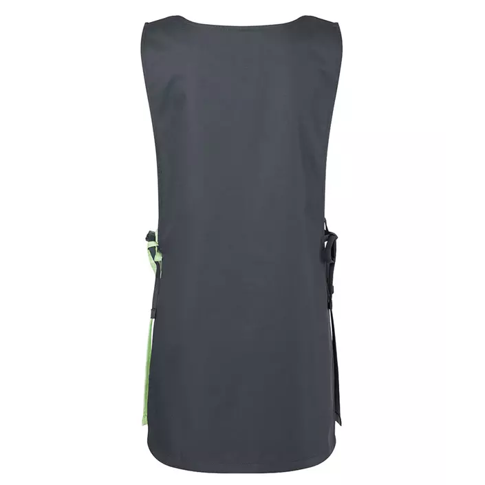 Karlowsky Marilies sandwich apron with pockets, Grey/Green, large image number 2