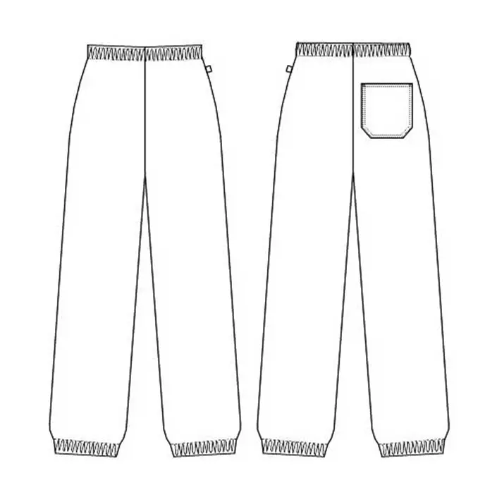 Kentaur jogging trousers, Vit, large image number 2