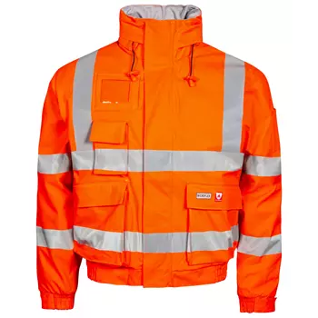 Lyngsøe PU winter jacket, Hi-vis Orange