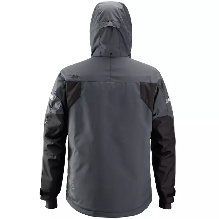 Snickers AllroundWork 37,5® waterproof vinterjacket 1102, Steel Grey/Black, large image number 1