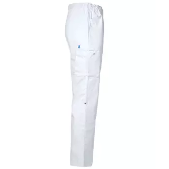 Smila Workwear Kaj  bukse med kort benlengde, Hvit