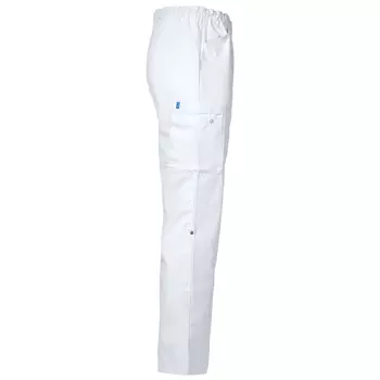 Smila Workwear Kaj  bukser med kort benlængde, Hvid