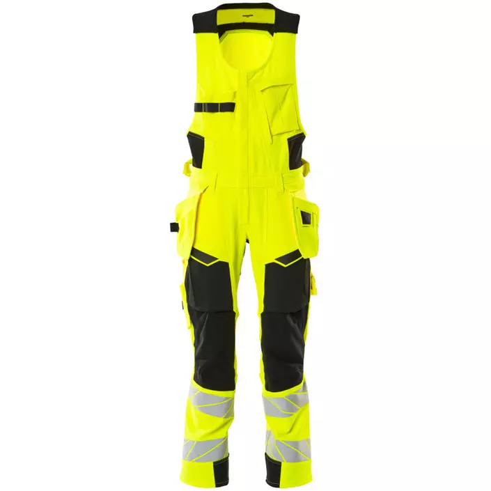 Mascot Accelerate Safe one-piece  full stretch, Hi-vis Yellow/Black, large image number 0