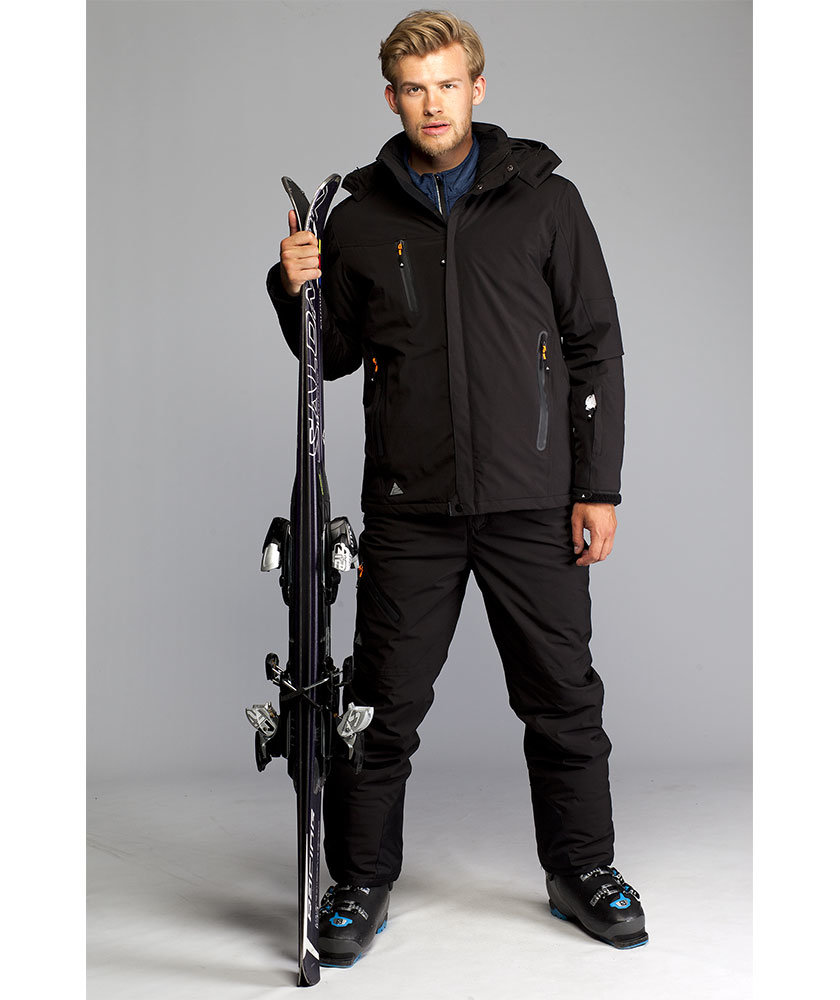 Pitch Stone Skijacke, Black