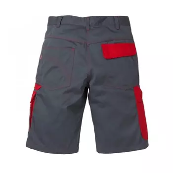 Fristads Kansas Icon work shorts, Grey/Red