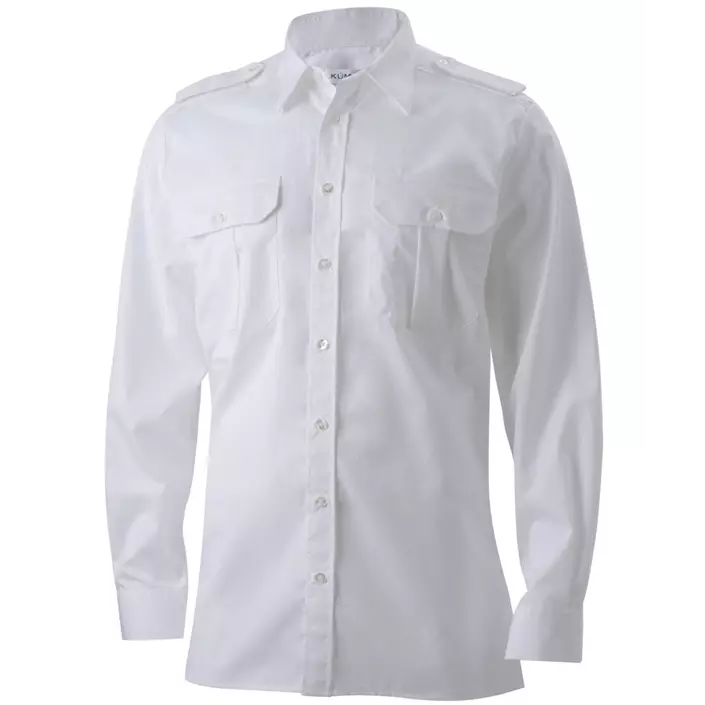 Kümmel Frank Classic fit pilot shirt, White, large image number 0