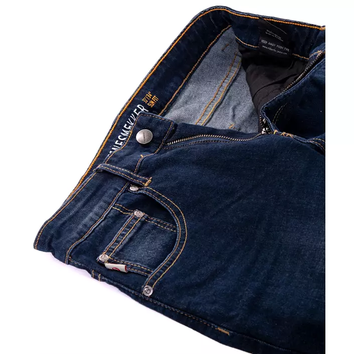 Finesmekker jeans, Mørkeblå, large image number 3