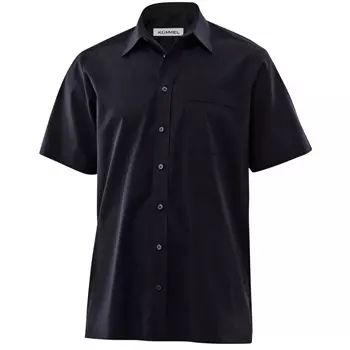 Kümmel George Classic fit  short-sleeved poplin shirt, Black
