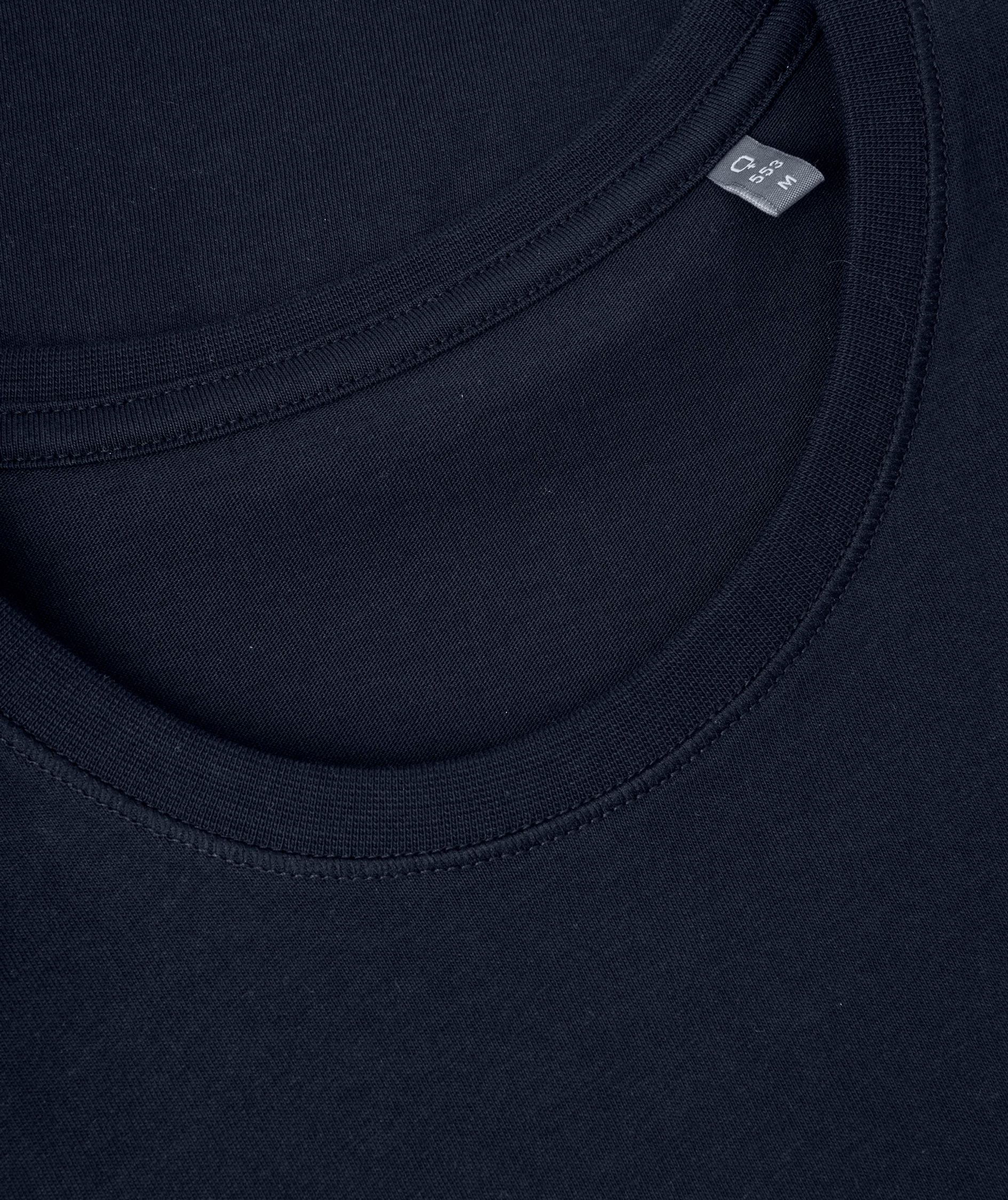 ID ekologisk T-shirt dam, Navy, large image number 3