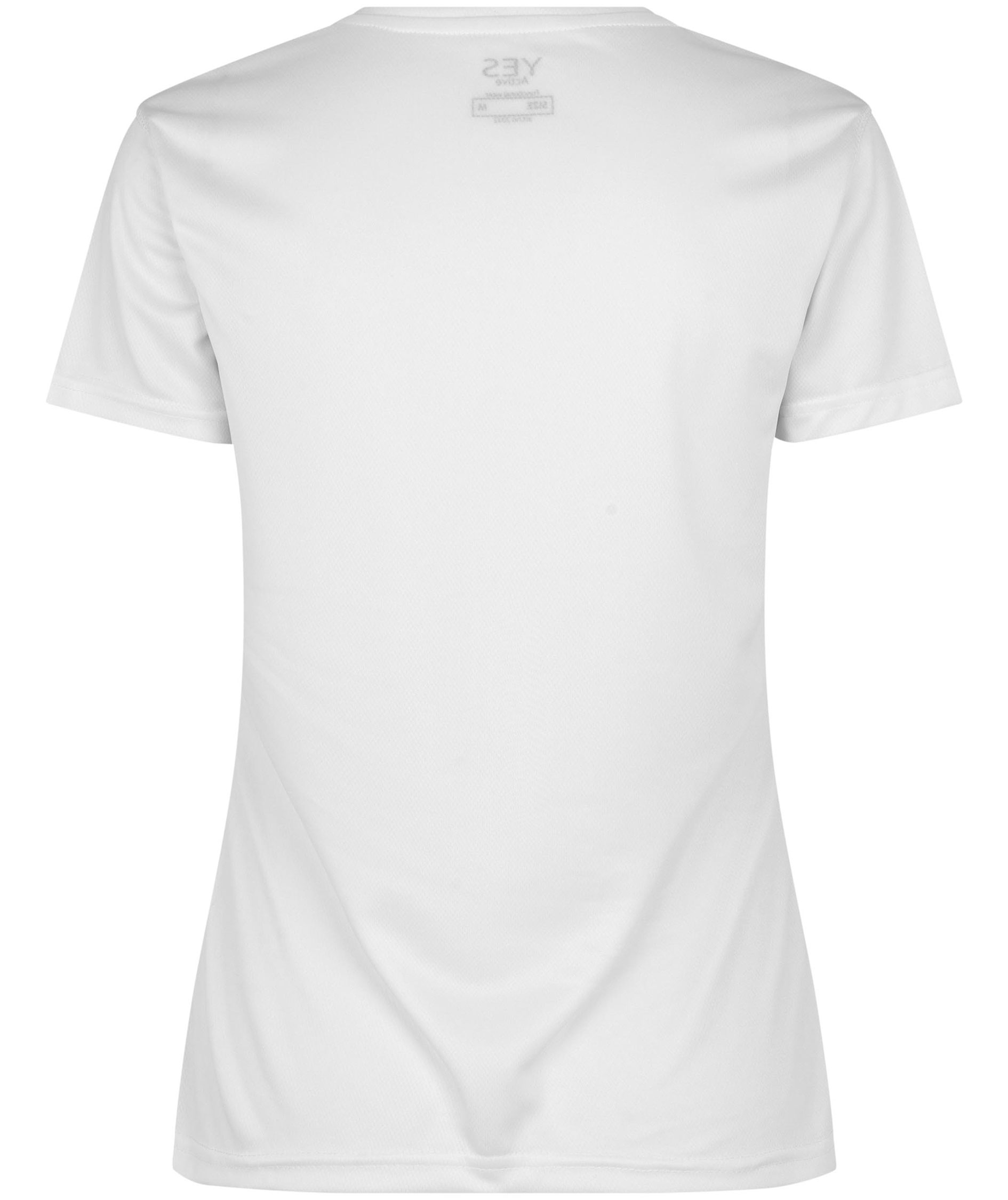 ID Yes Active women's T-shirt, White