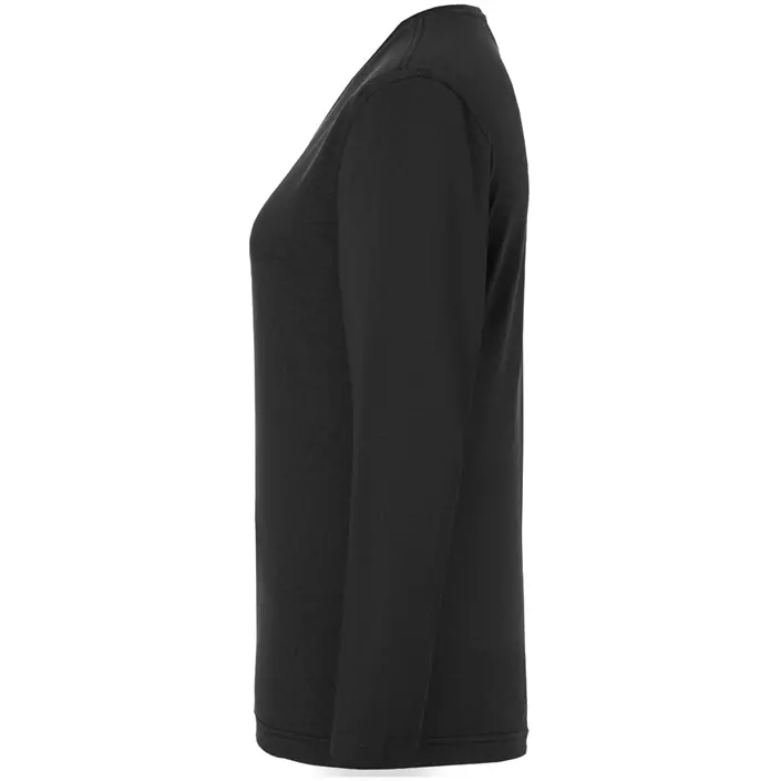 Karlowsky Casual-Flair långärmad T-shirt dam, Black, large image number 3
