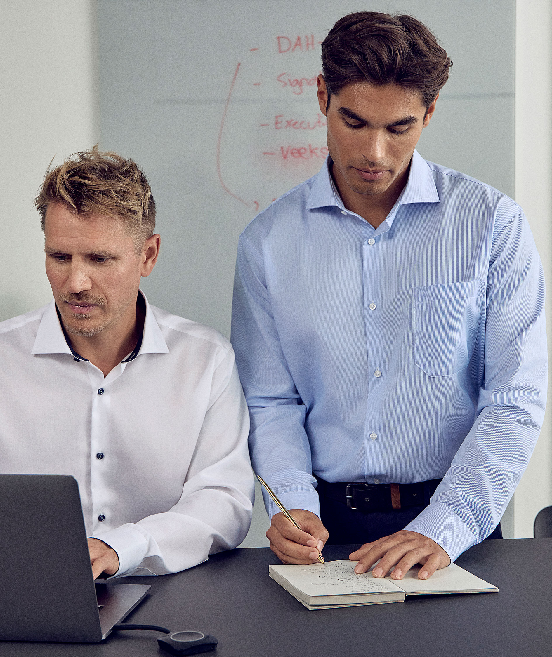 Seven Seas Fine Twill Virginia Modern fit skjorta