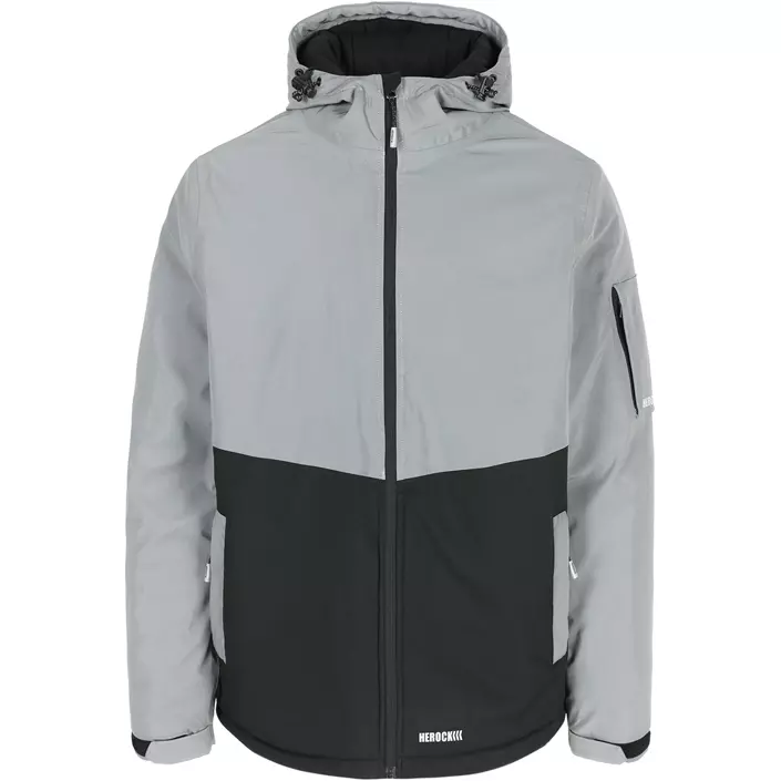 HEROCK Fluxus refleks vinterjakke, Reflective/Black, large image number 0