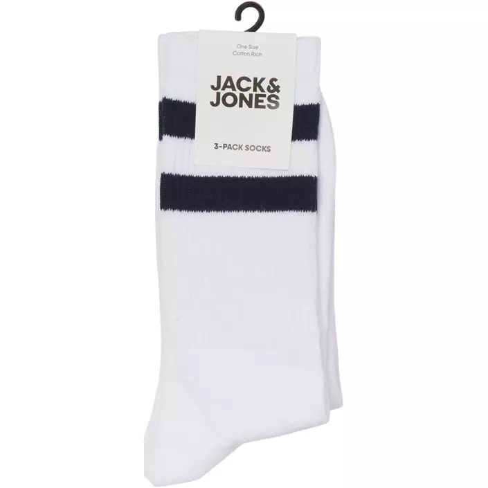 Jack & Jones JACGAB 3-pack tennis socks, Navy Blazer, Navy Blazer, large image number 3