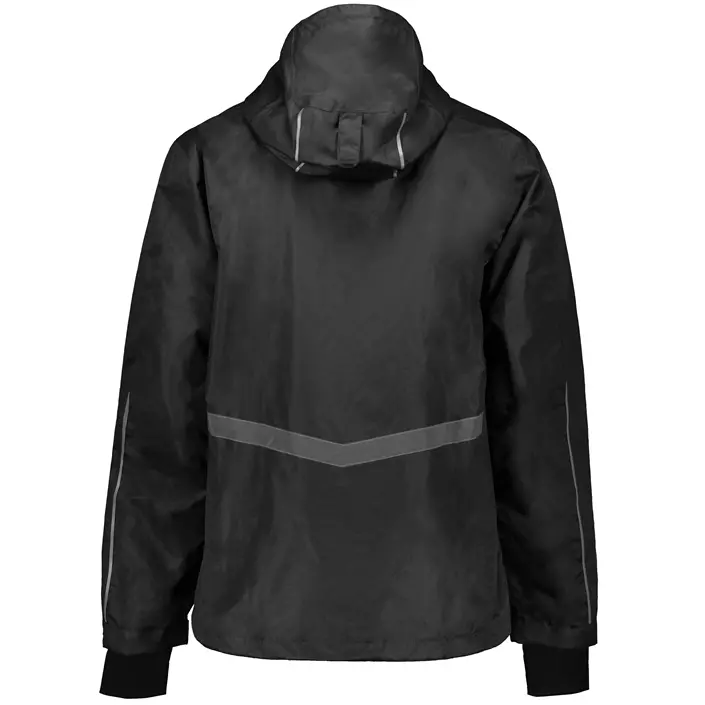 Pitch Stone Active-Pro Zip-in regnjakke, Black, large image number 2