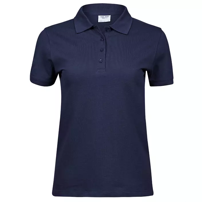 Tee Jays Heavy dame polo T-skjorte, Navy, large image number 0