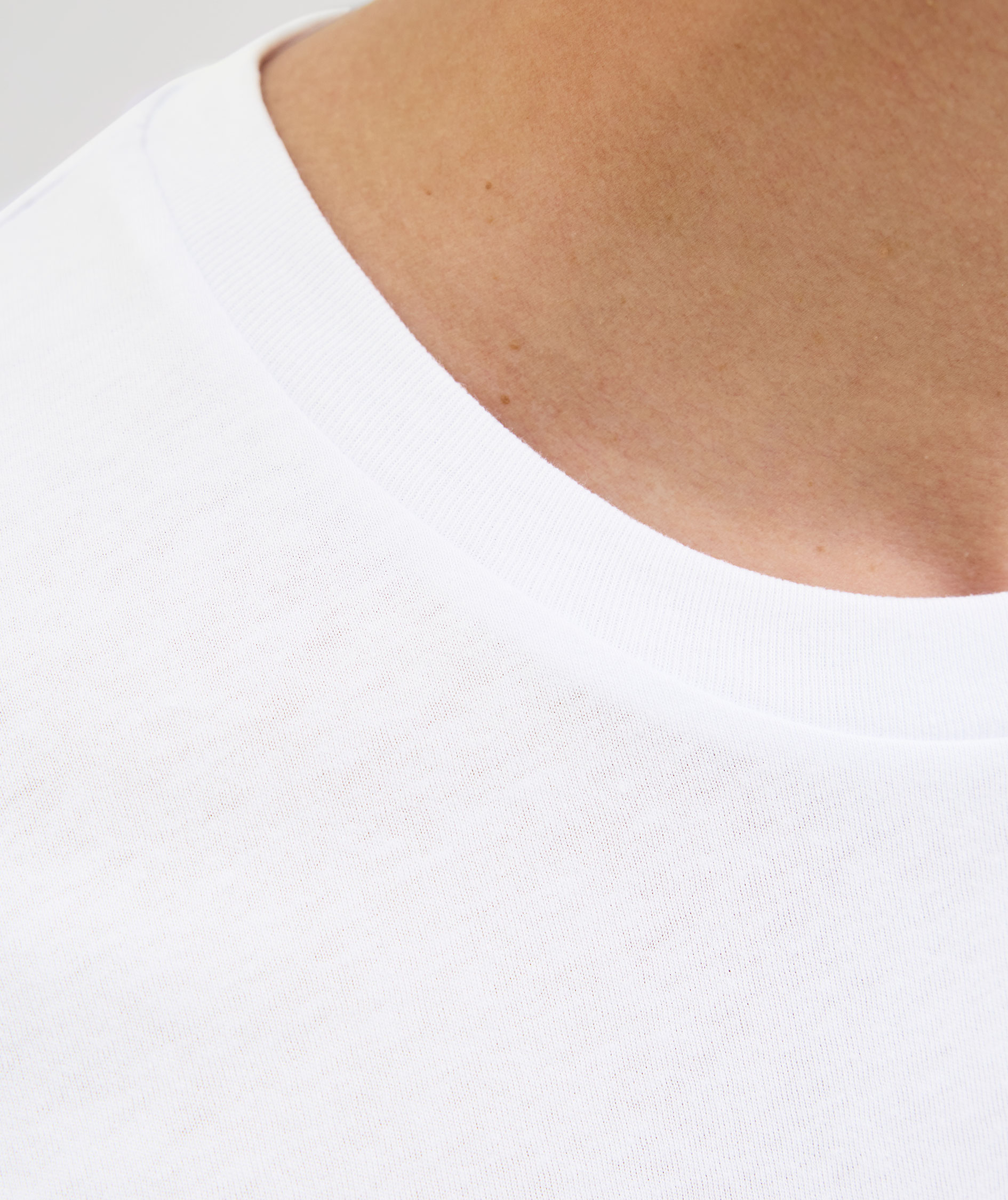 Jack & Jones JJHUGO 5-pack T-shirt, White/black, large image number 4