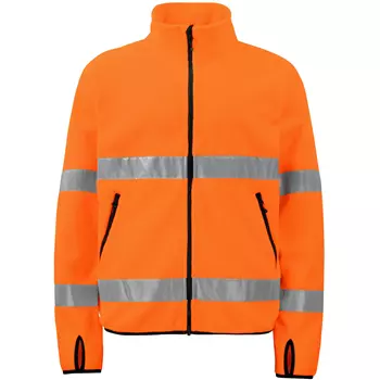 ProJob fleece jacket 6327, Hi-Vis Orange/Black