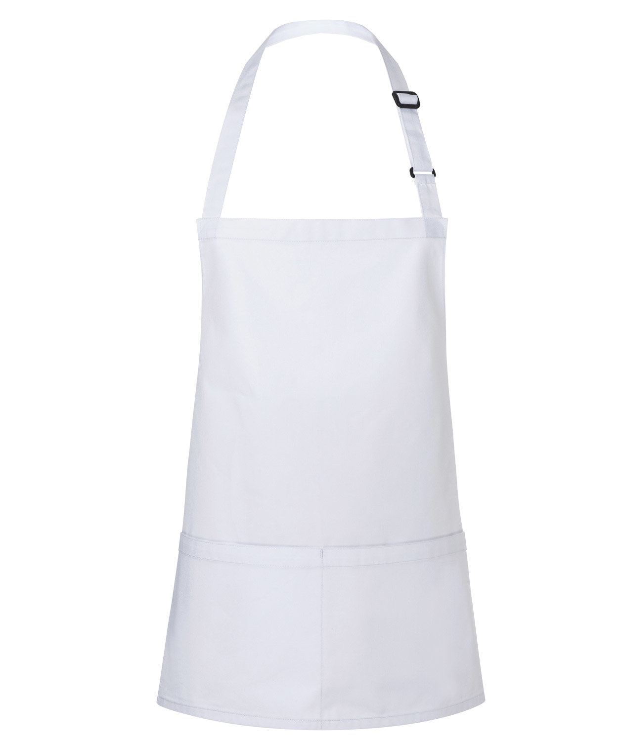 Karlowsky Basic smekkeforkle med lommer, Hvit, Hvit, large image number 0