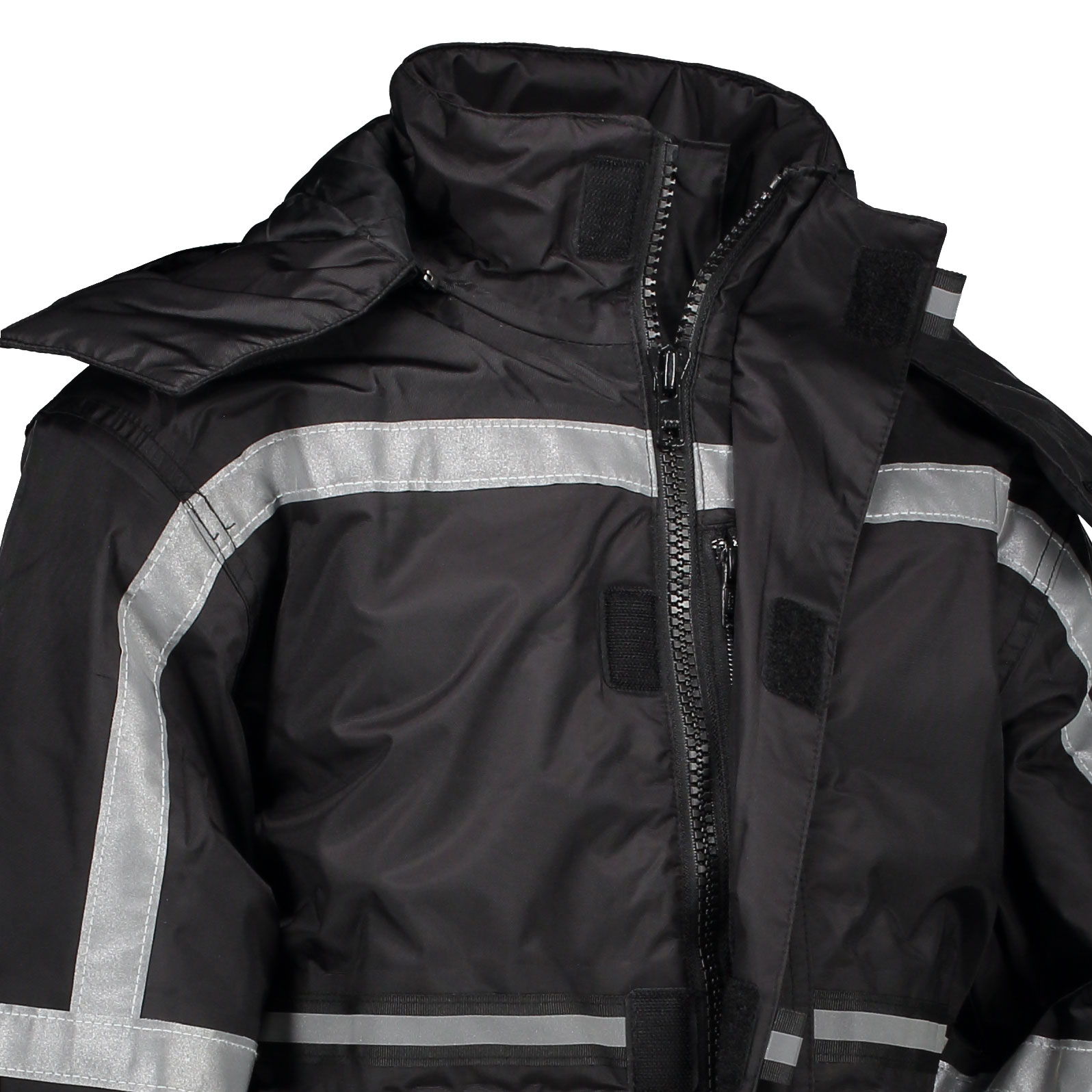 Ocean termooverall till barn, Svart, large image number 4