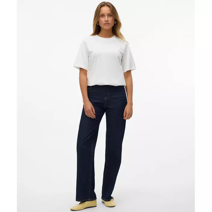 Vero Moda VMDEMI T-shirt dam, Snow White, large image number 4