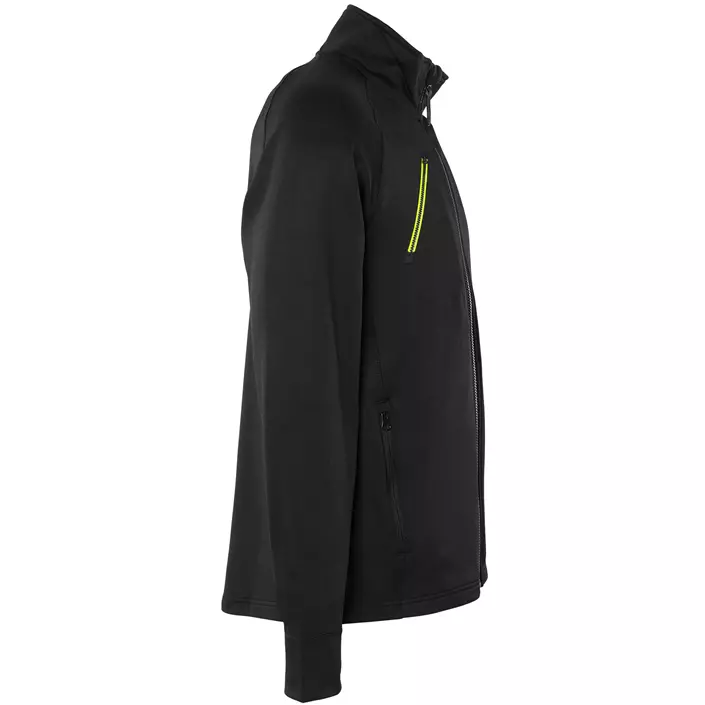 Fristads Polartec® fleece jacket 4870 GPY, Black, large image number 4