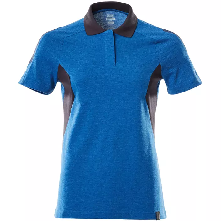 Mascot Accelerate pikétröja dam, Azurblå/Mörk Marin, large image number 0