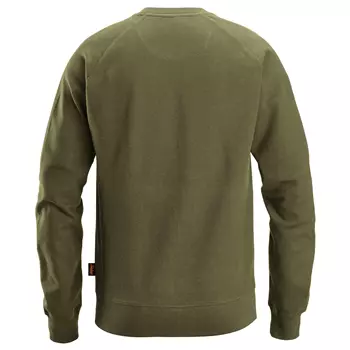 Snickers logo sweatshirt 2892, Khaki grøn