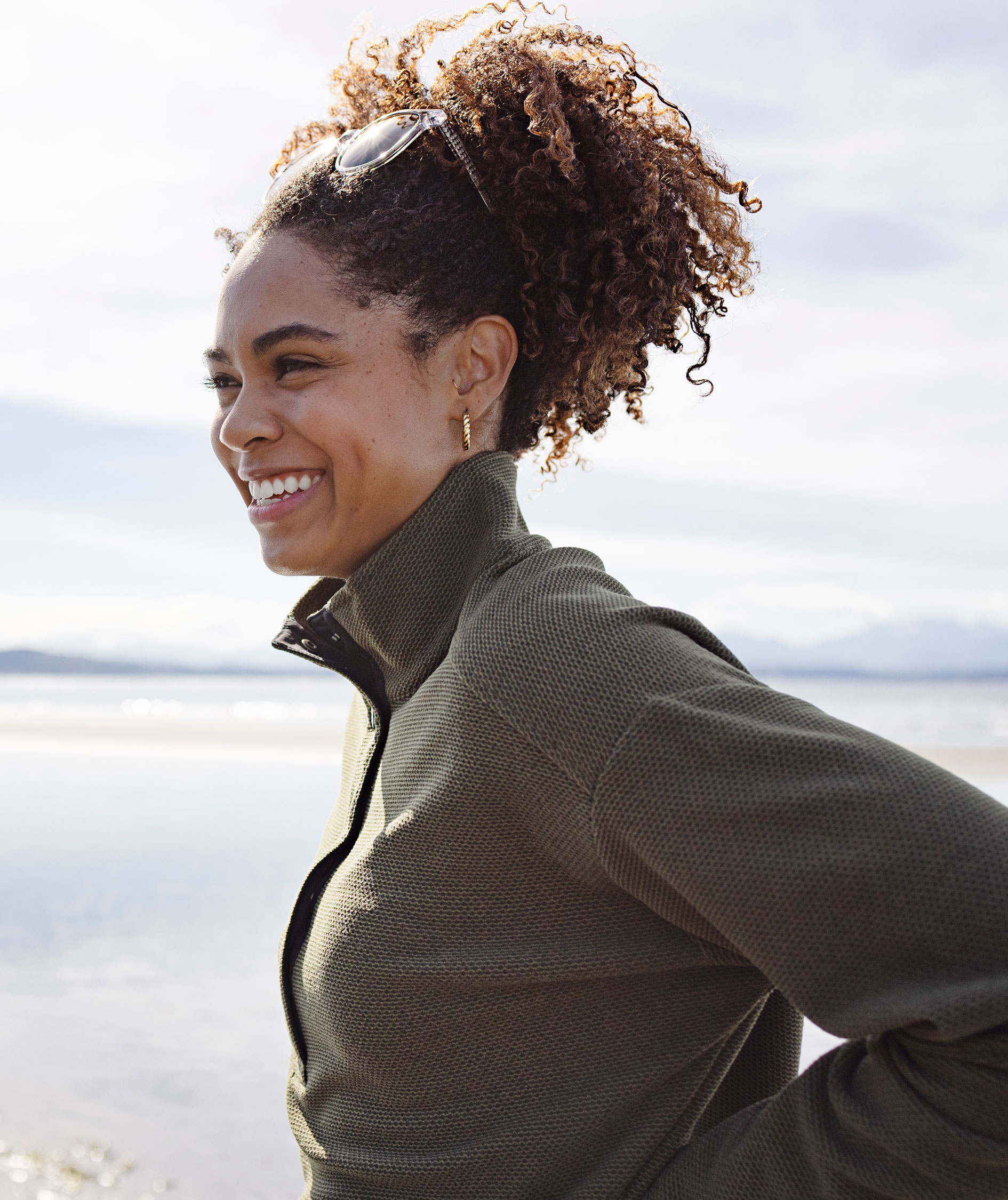 Cutter & Buck Hunts Point fleecetr&ouml;ja dam, Ivy green, large image number 5