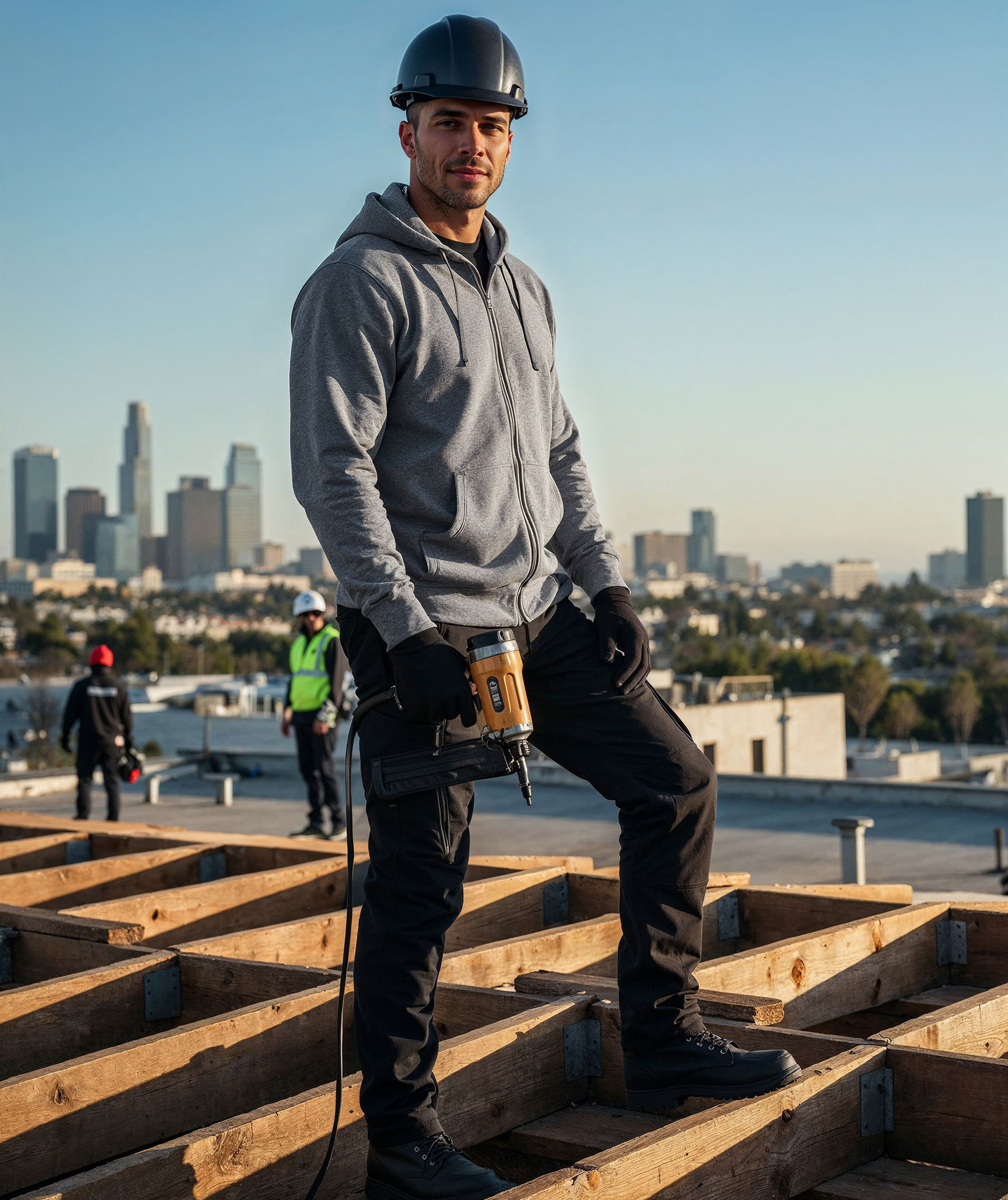 UM Regular Fit Hoodie mit Rei&szlig;verschluss