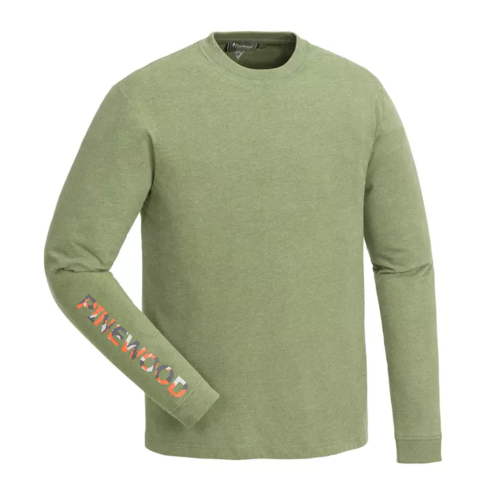 Pinewood Bolmen long-sleeved T-shirt, Leaf Melange, large image number 0