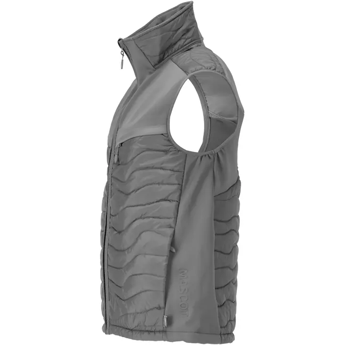 Mascot Customized quilted vest, Stone grey, large image number 3