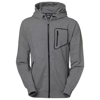 South West Madison hoodie with full zipper, Dark Heather Grey