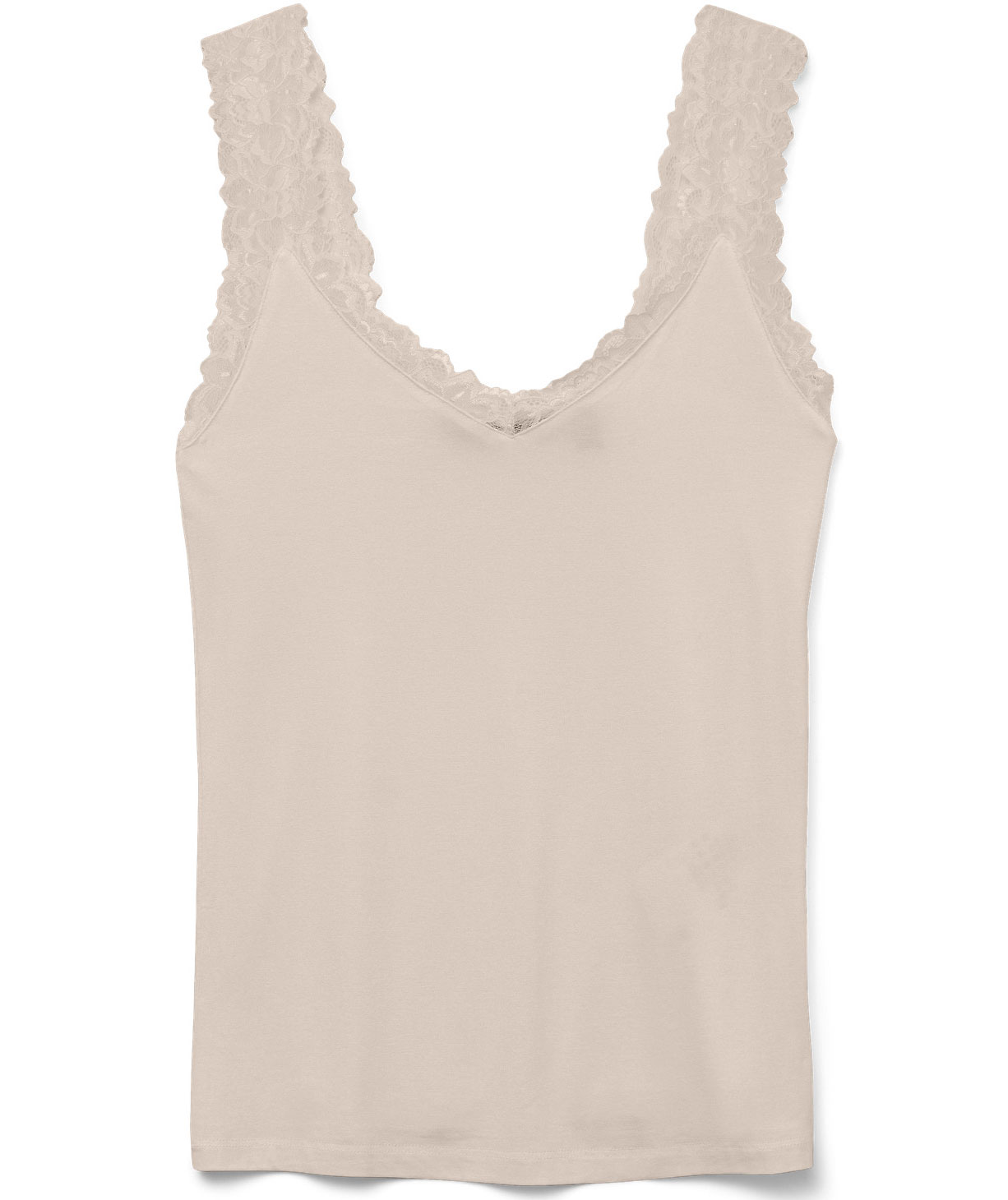 Vero Moda VMROSA Damen Top, Pumice Stone, large image number 2